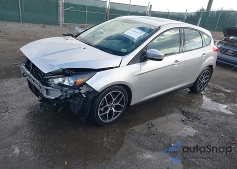 2017 Ford Focus Sel из США, поврежденный, VIN 1FADP3M22HL242492